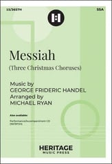 Messiah SSA choral sheet music cover